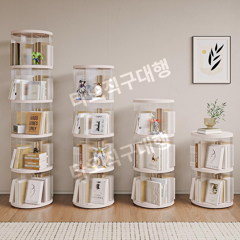 아크릴책장 투명 다용도 수납 거실 인테리어 수납함 선반 틈새 서재 - 상세 이미지 3