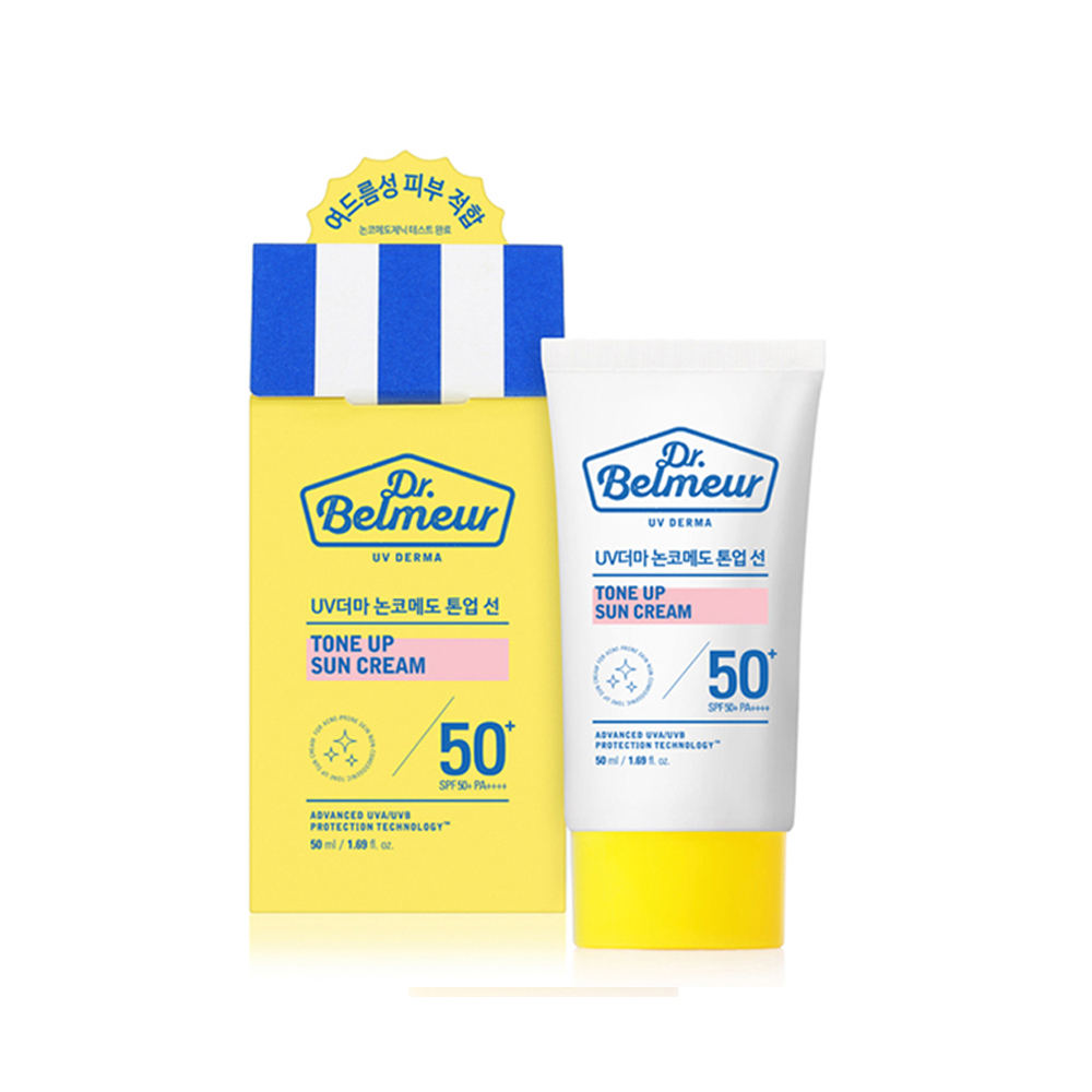 더페이스샵 닥터벨머 UV 더마 논코메도 톤업 선 50mL (SPF50+ PA++++) - 메인 이미지