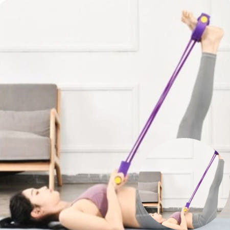 홈트밴드 가정용 운동 로잉 밴드 보라색