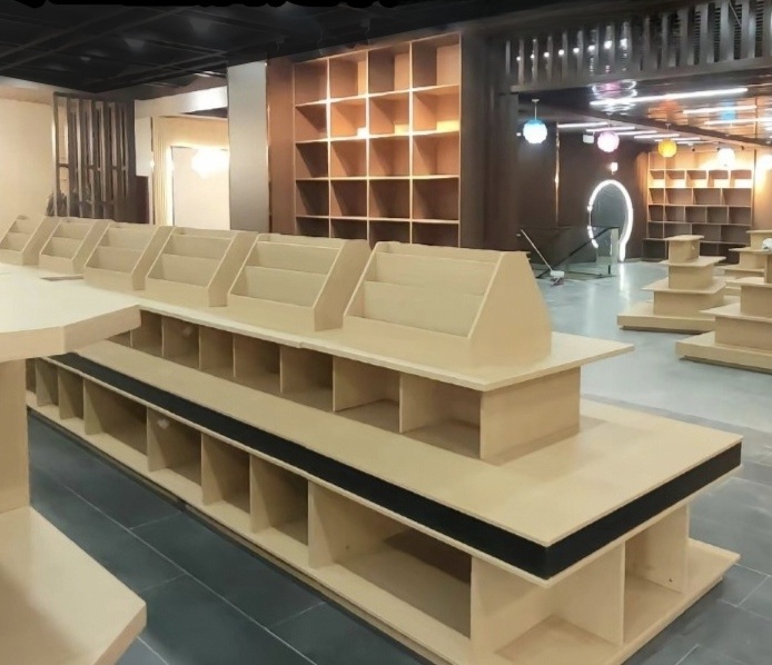 하단 도서진열대 도서관 통로 책방 매거진 책장 - 상세 이미지 2