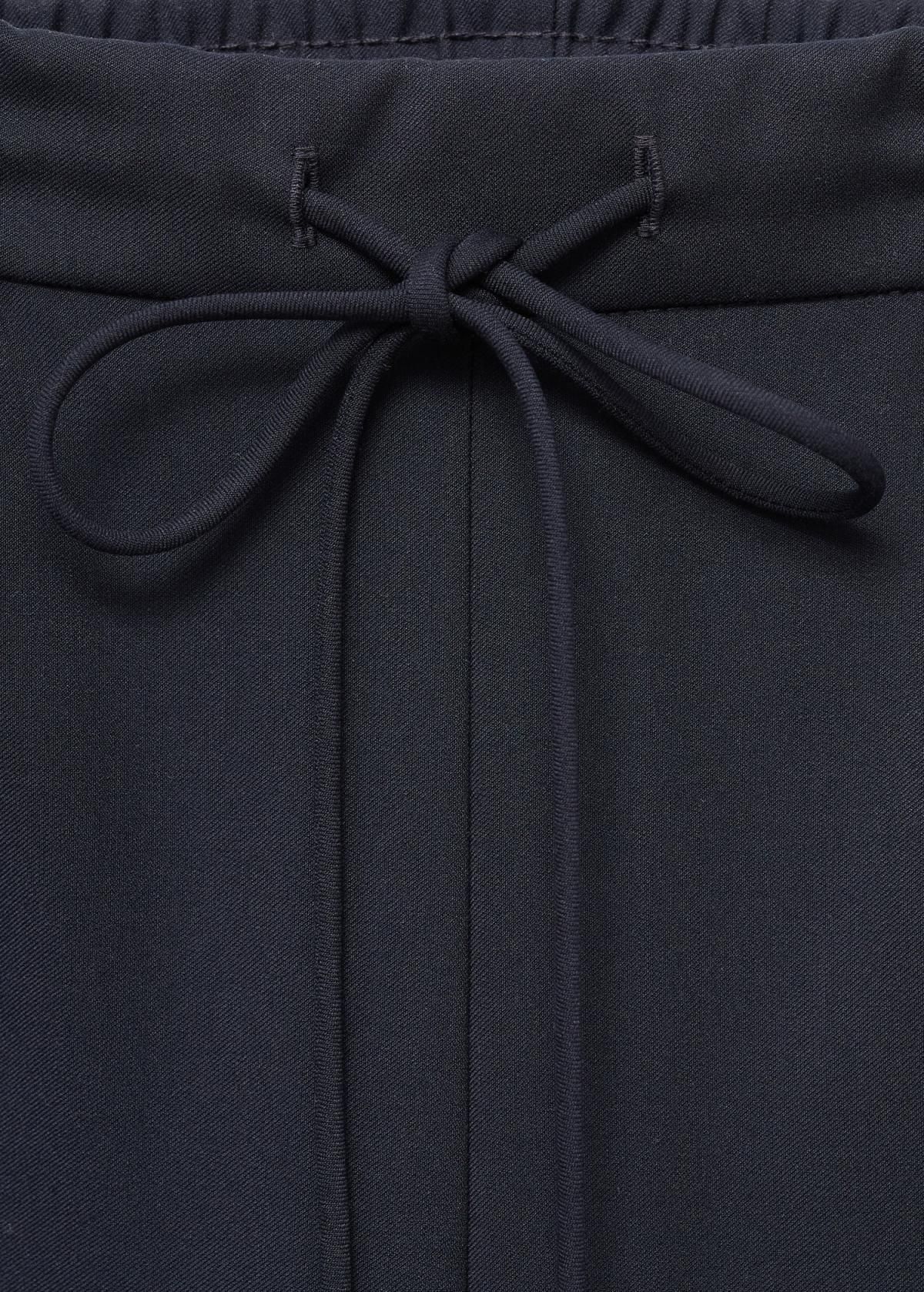 망고 테크니컬 스트레이트핏 사이드 라인 와이드 팬츠 17076737 AZUL MARINO - 상세 이미지 5