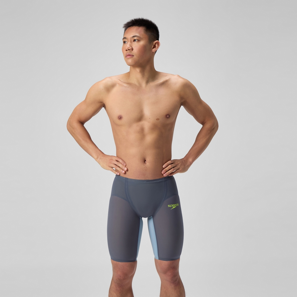스피도 Fastskin LZR Pure Valor 2.0 High Waisted Jammer Gray/Blue - 메인 이미지