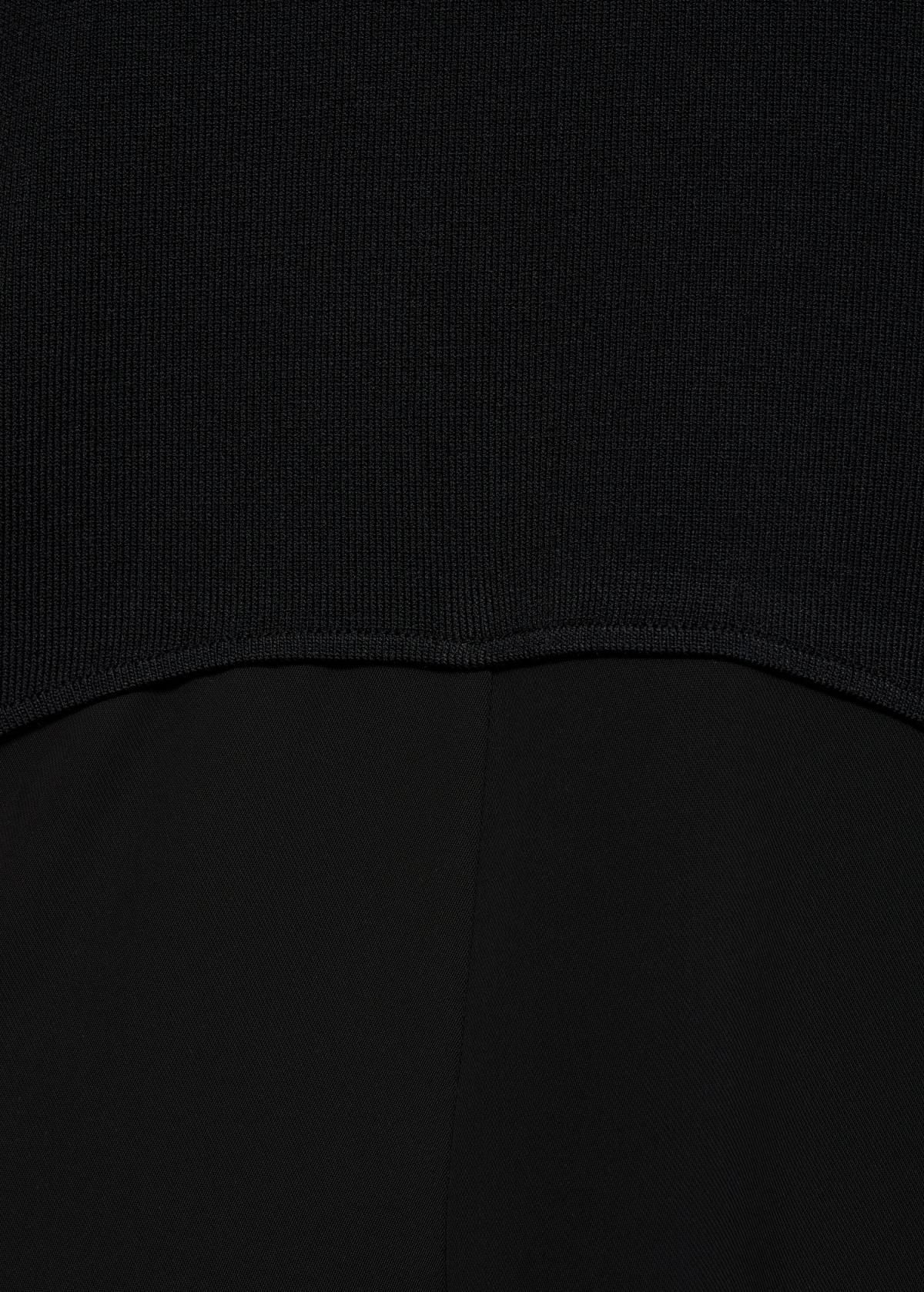 망고 블랙 A라인 홀터넥 롱 원피스 17023796 NEGRO - 상세 이미지 5