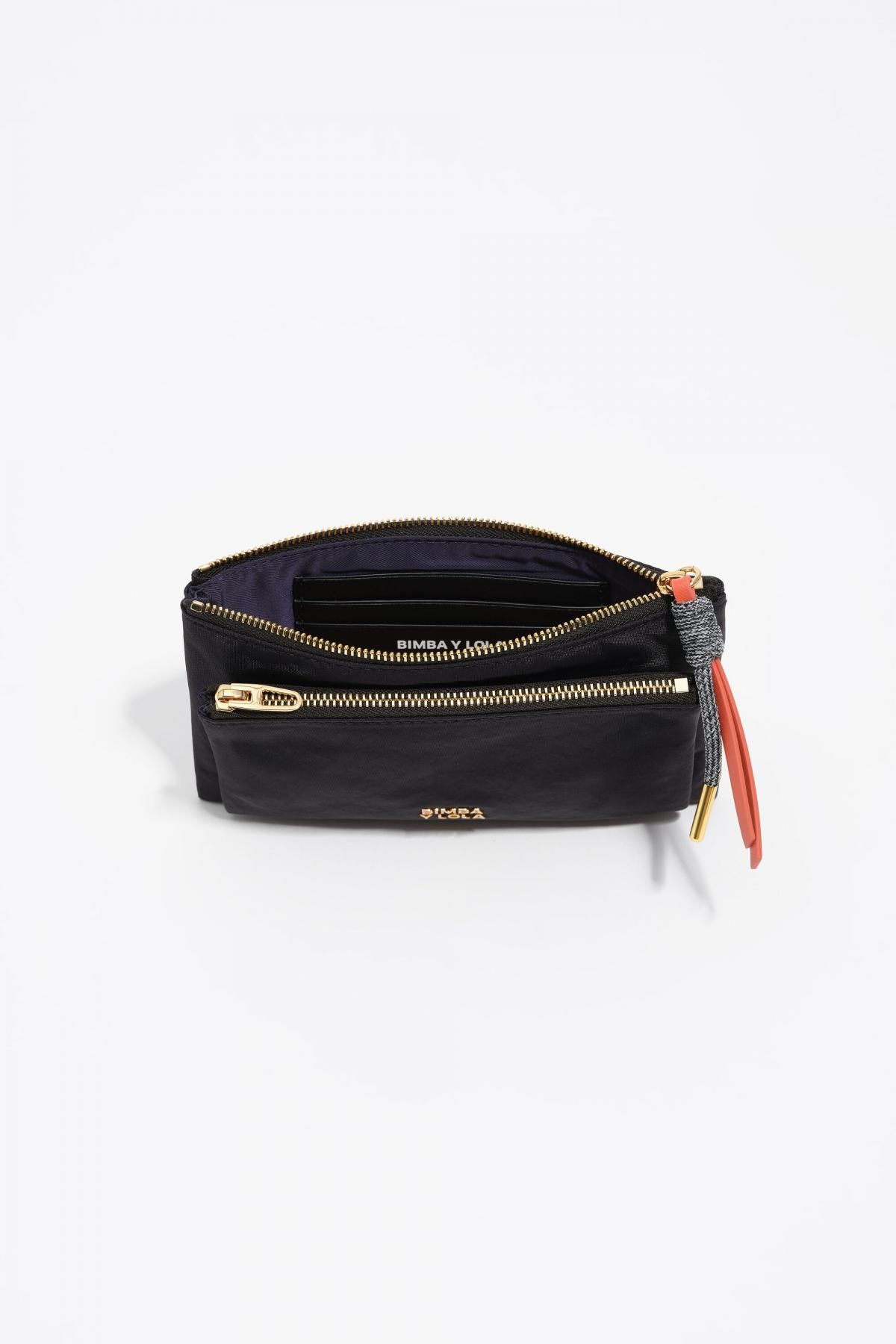 빔바이롤라 테크니컬 나일론 블랙 포켓 파우치 252BBI205.11000 BLACK - 상세 이미지 3
