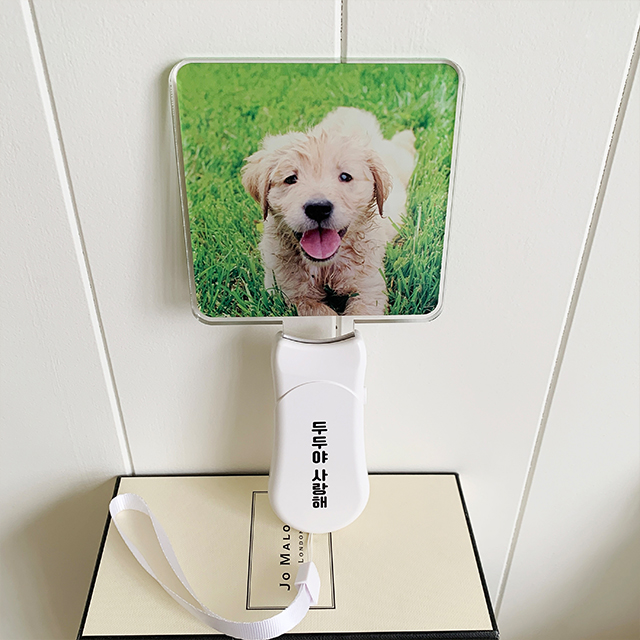 아크릴 야광봉 응원봉 주문 제작 강아지 고양이 파티 생일 응원 도구 원형 이미지 6