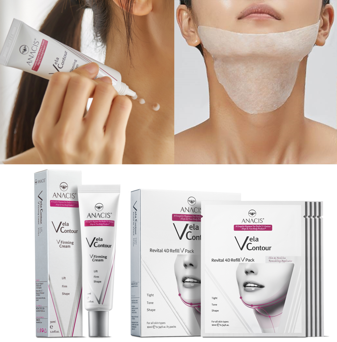 벨라컨투어 목주름 패치 넥팩 콜라겐 목탄력 마스크팩 1세트 + 주름개선 크림 30ml - 상세 이미지 2