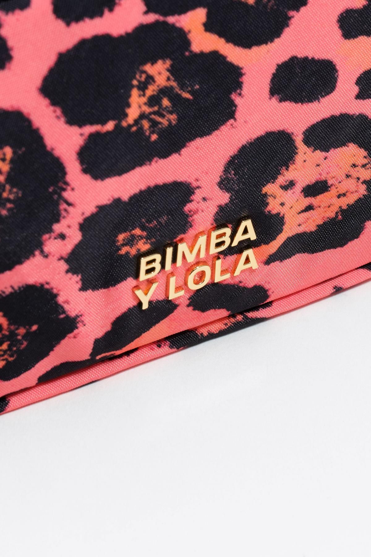 빔바이롤라 레오파드 패턴 핑크 나일론 메이크업 파우치 252BBK426.11340 LEOPARD ELECTRIC PINK - 상세 이미지 4