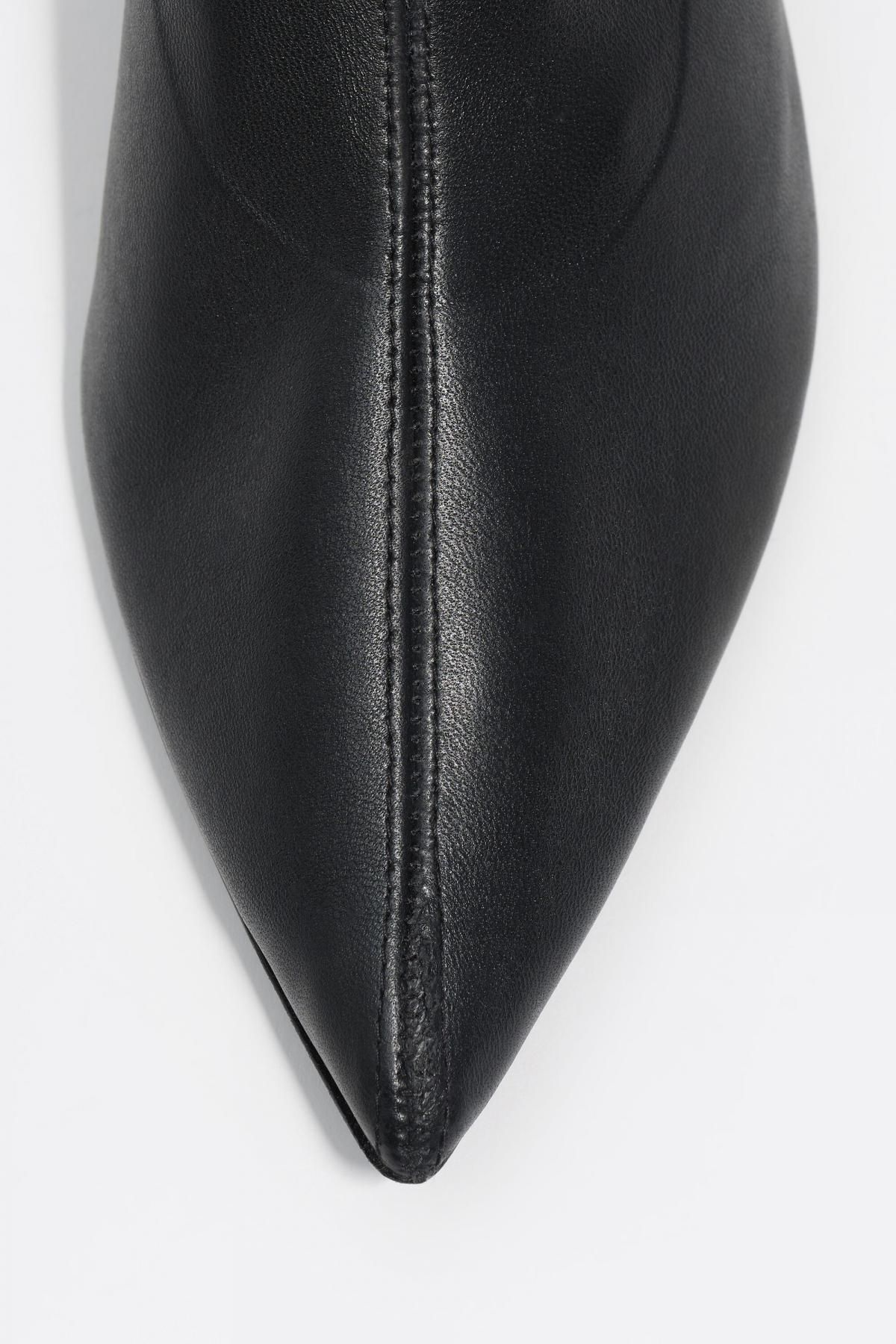 빔바이롤라 테크니컬 엘라스틱 블랙 레더 앵클부츠 252BZ0643.10000 BLACK - 상세 이미지 5