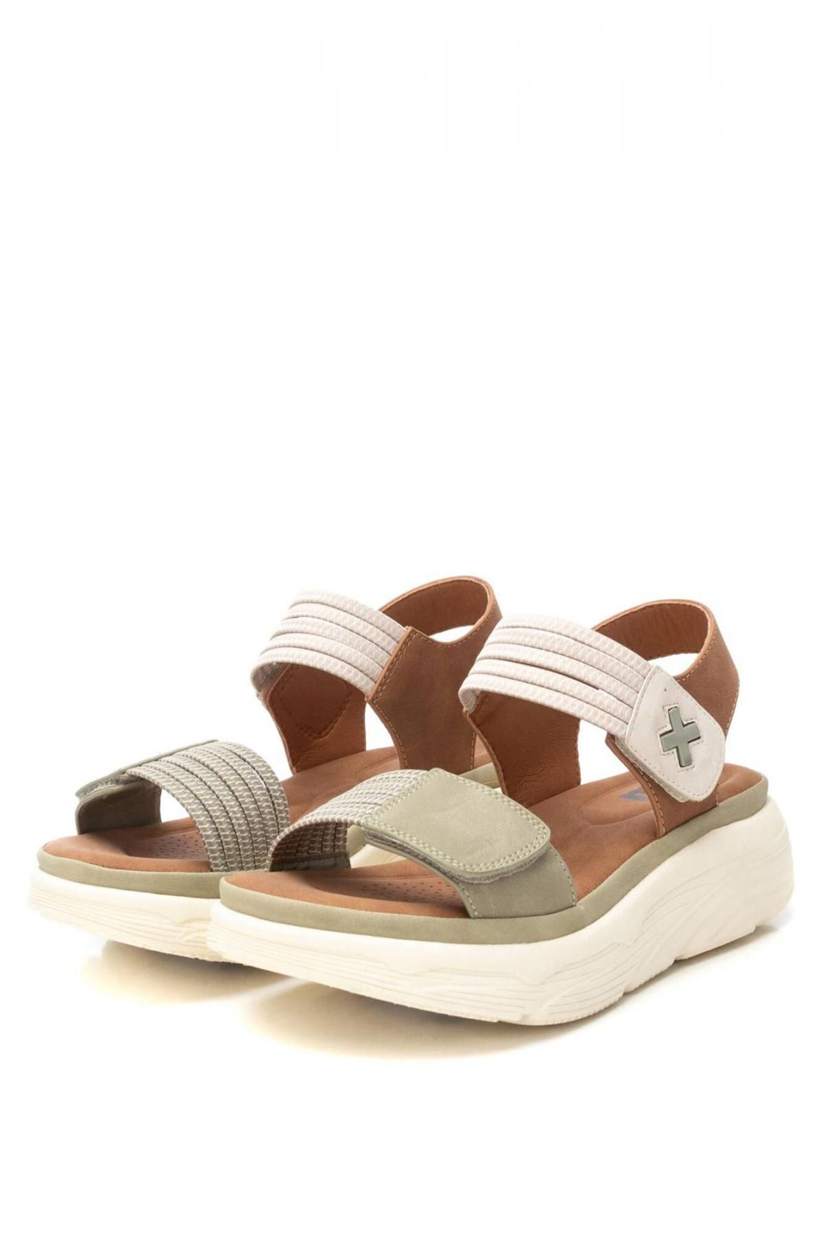 엑스티아이 VEGAN 스트랩 샌들 여성 컴포트 데일리슈즈 1529575 KAKI - 상세 이미지 5