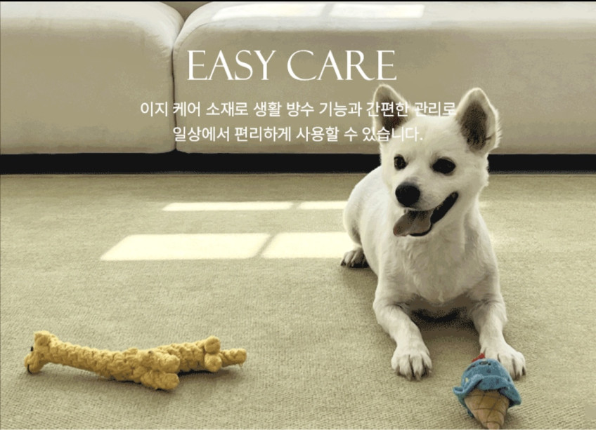 짜임 좋은 거실 러그 방수 물세탁 대형 카페트 주문제작 올리브그린, 사각)200x300cm 판매처 상세 정보 이미지 3