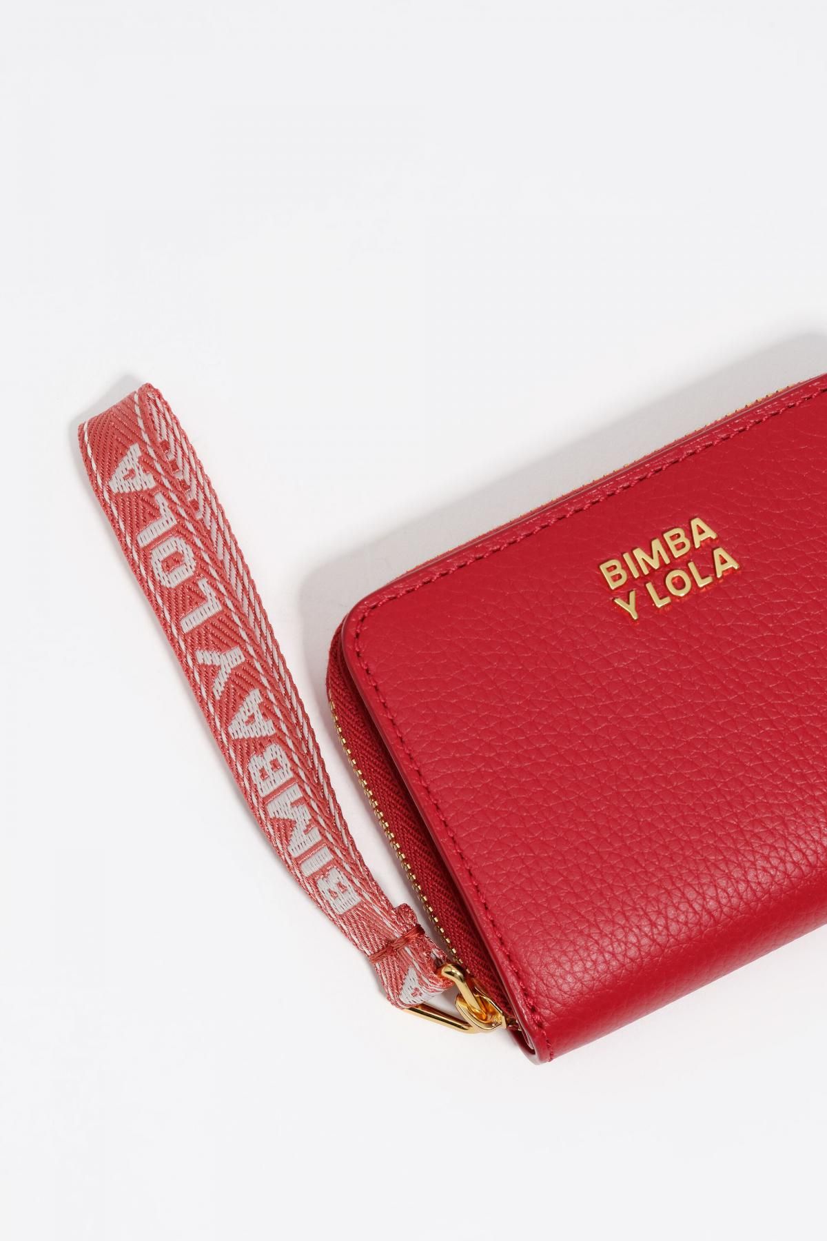 빔바이롤라 레더 미니멀 플랩 미니 지갑 252BBB201.12200 RED - 상세 이미지 2