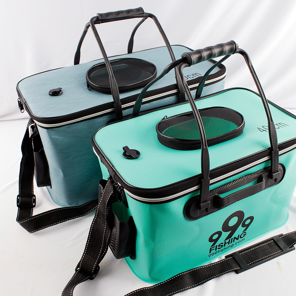 삐꾸통 바칸 살림통 미끼통 밑밥통 낚시 기포기 접이식 물고기 가방 제품 이미지