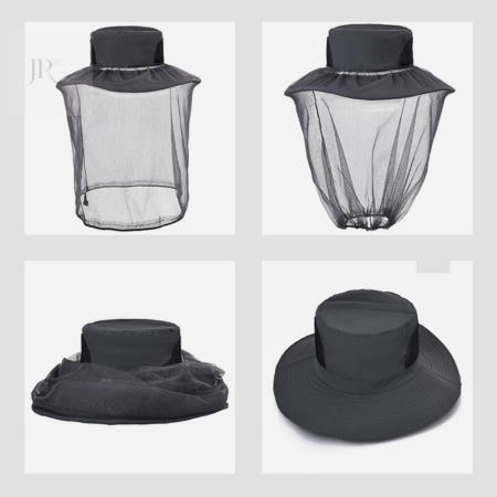 지앤리샵 망사 방충 양봉 챙모자 예초기보호장비 벌초용품 모기모자 벌모자