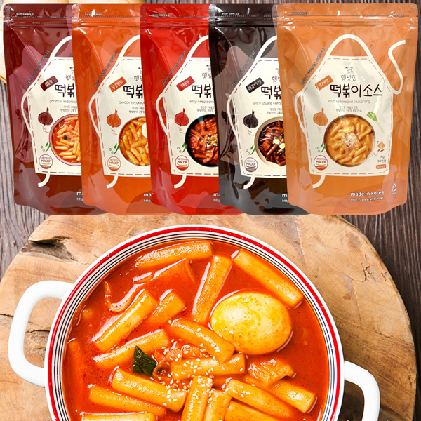 떡볶이소스 보통맛1kg 양념 분말 가루 - 상세 이미지 2