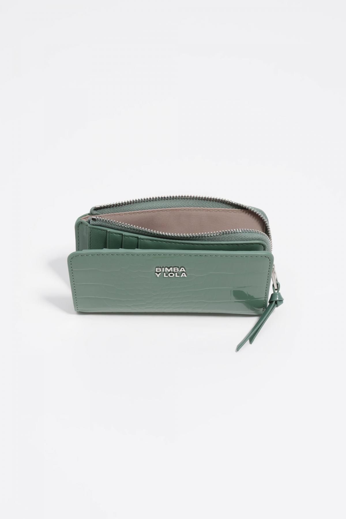 빔바이롤라 샤이니 텍스처 파스텔그린 미니 지갑 252BBQ215.10516 PASTEL GREEN - 상세 이미지 3