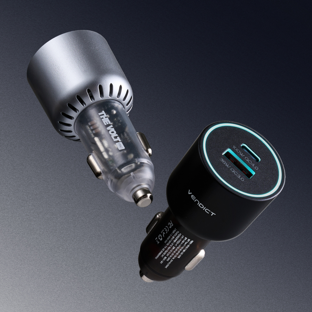 벤딕트 차량용 충전기 시거잭 136W 초고속 핸드폰 노트북 컨버터 충전 더볼트 PRO