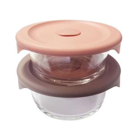 그코 락앤락 바로한끼 밥용기 450ml 2P 햇쌀밥용기 전자렌지 내열유리 내열 세트 스팀홀