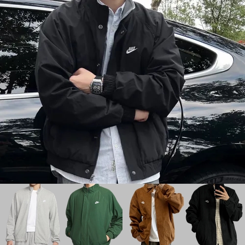 나이키 재킷 클럽 퓨추라 코듀로이 점퍼 FZ0657-010 - 메인 이미지