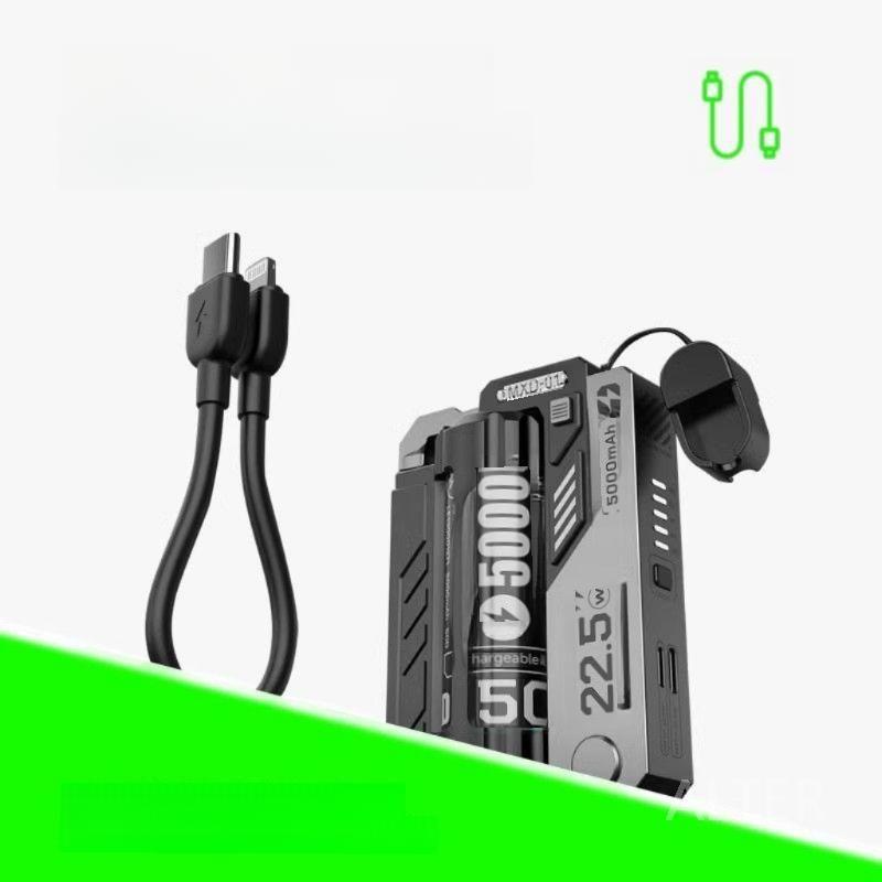 건전지 보조배터리 고출력 공급 고속충전 어댑터 1단 배터리 5000mAh 기계 - 상세 이미지 3