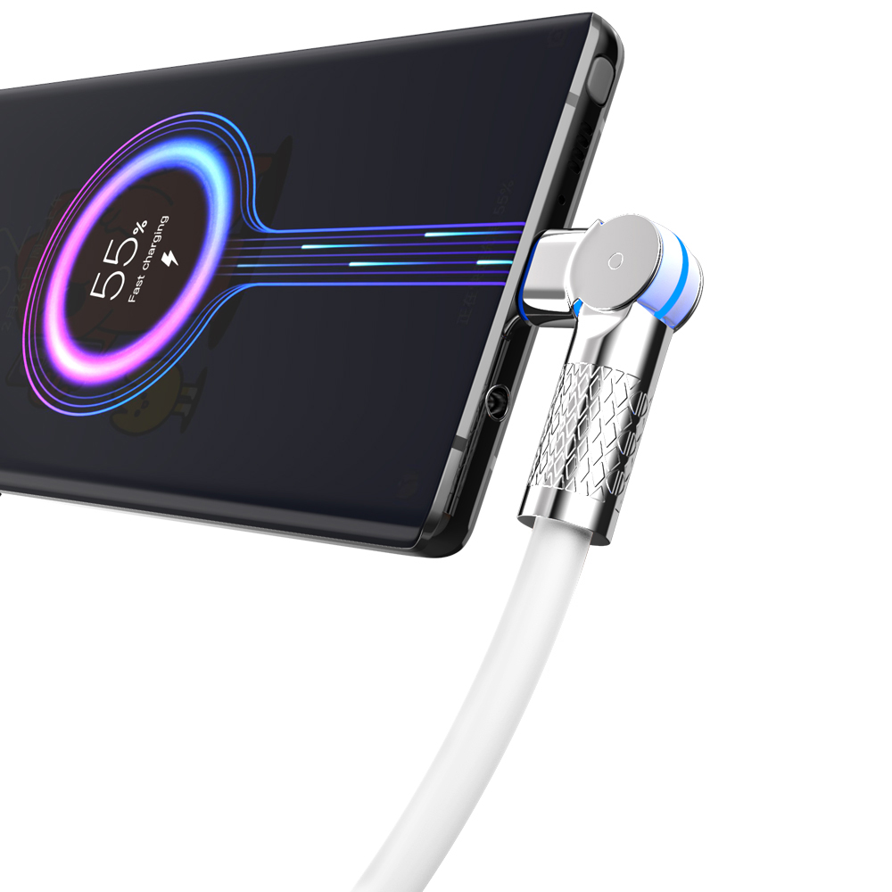 펀링크 C to C타입 180도 회전 충전 케이블 PD60W 고속충전 USB-A젠더 포함 이미지 3