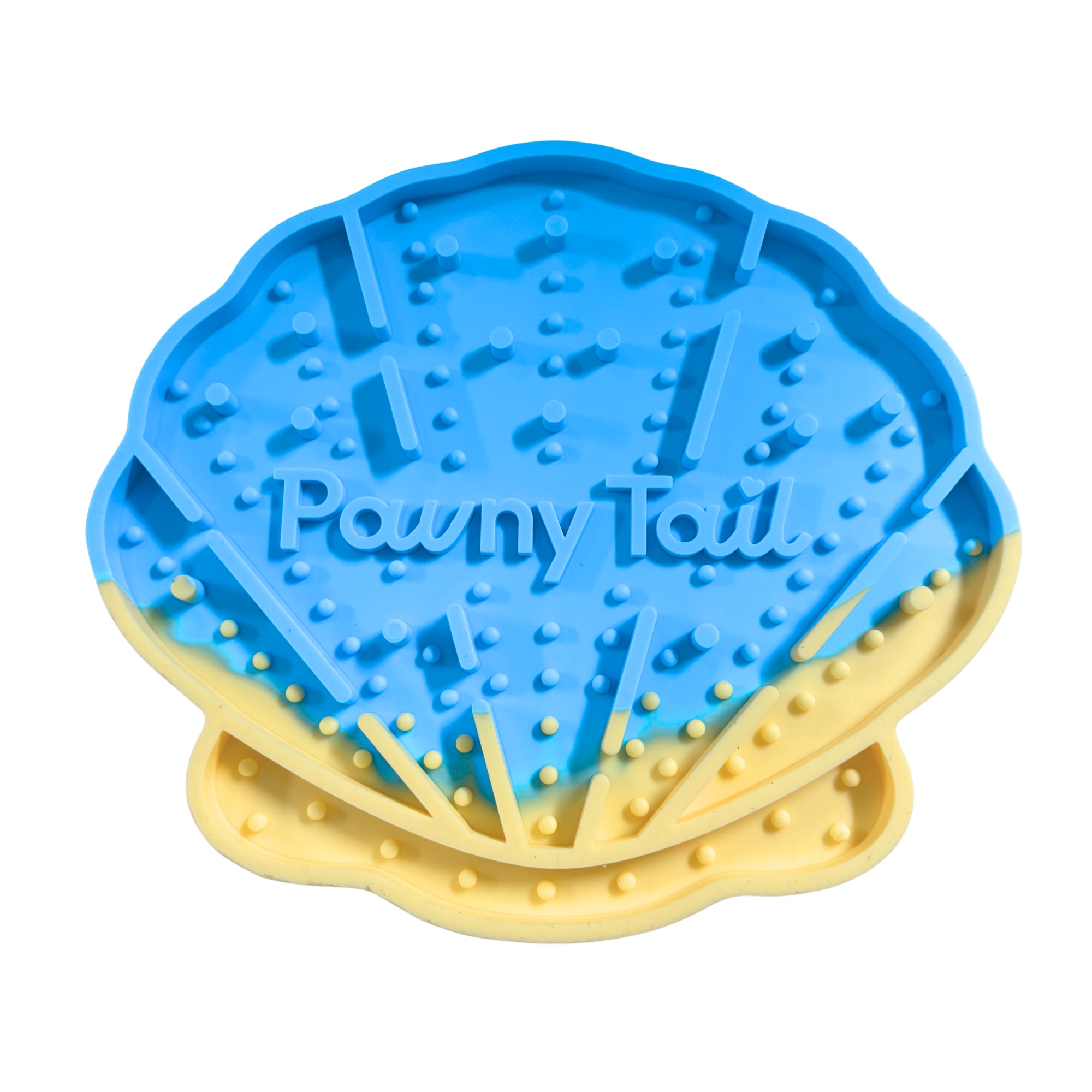 뽀뽀쉘 실리콘 슬로우 식기 강아지밥그릇 양면 고양이 물그릇