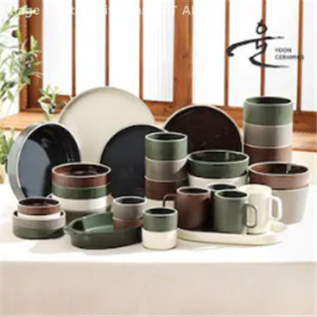 [GS SHOP]윤도자기 차곡 4인 디너세트 34P