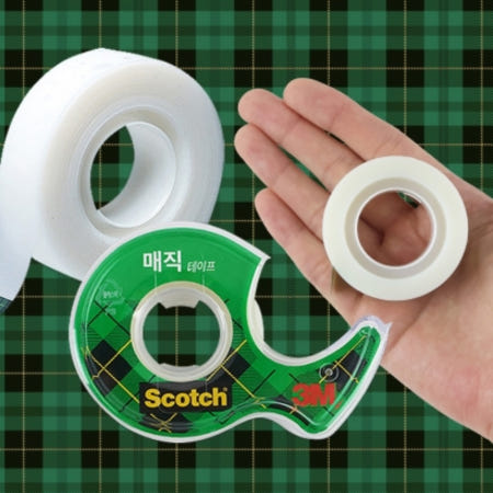 퐁퐁군 3M 스카치 매직테이프 18mm 주방메모테이프