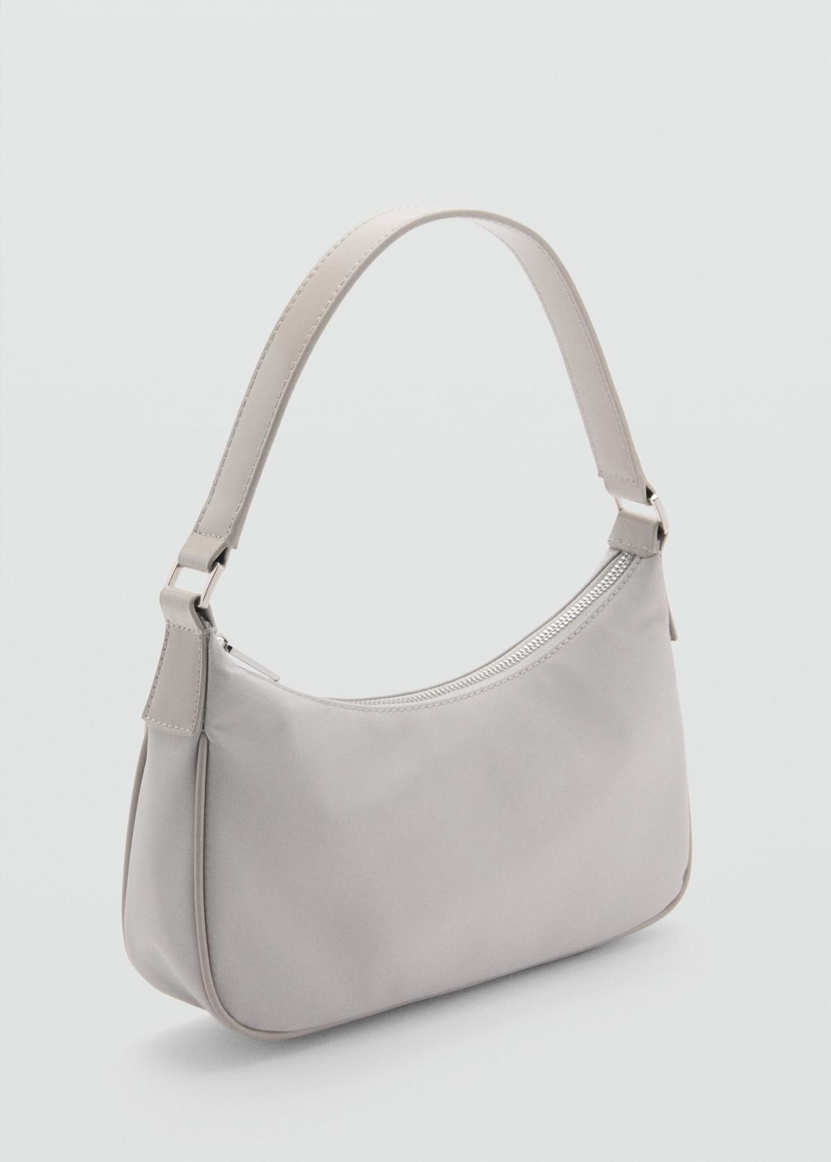 망고 테크니컬 나일론 미니 숄더백 87043278 GRIS CLARO/PASTEL - 상세 이미지 2