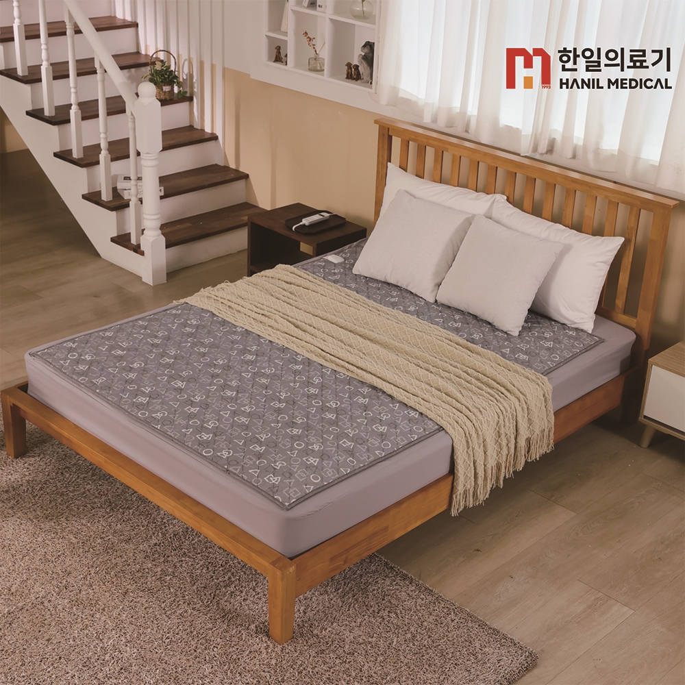 전자파없는 EMF 국산 한일의료기 탄소매트 카본 전기매트 전기요 전기장판 슈퍼싱글, 110x180cm, 오보석