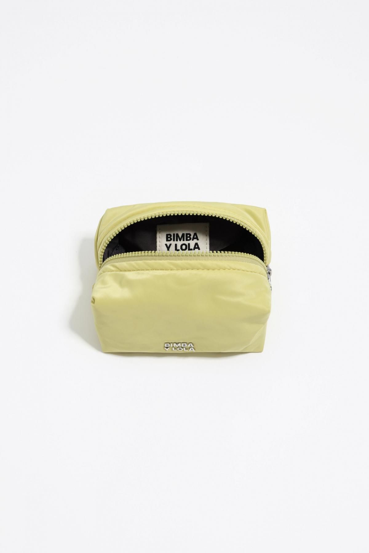 빔바이롤라 트렌디 페일라임 나일론 코스메틱 파우치 252BBI483.10123 PALE LIME - 상세 이미지 3