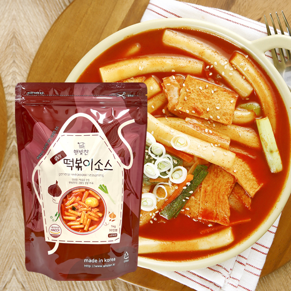 떡볶이소스 보통맛1kg 양념 분말 가루 - 메인 이미지