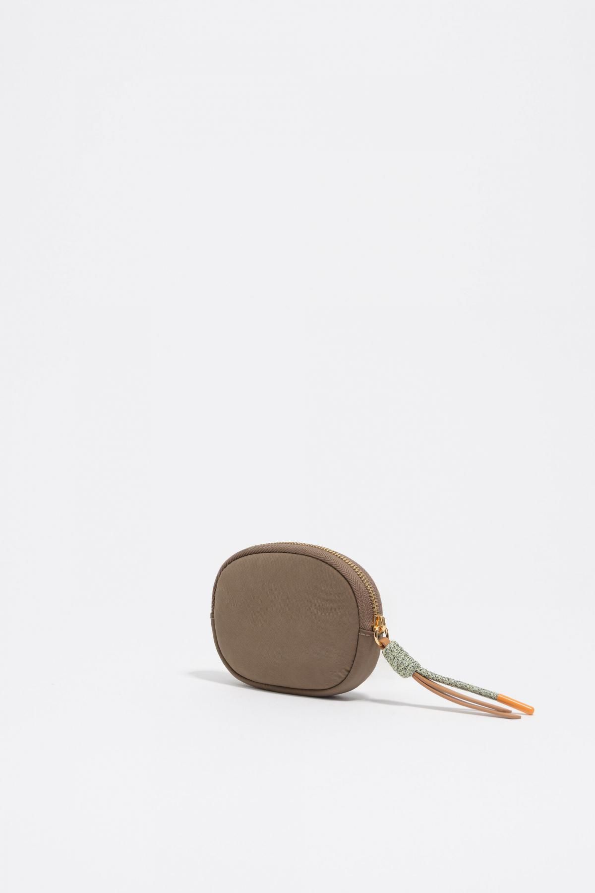 빔바이롤라 나일론 소프트 카키브라운 코인 파우치 252BBI101.21546 KHAKI BROWN - 상세 이미지 4