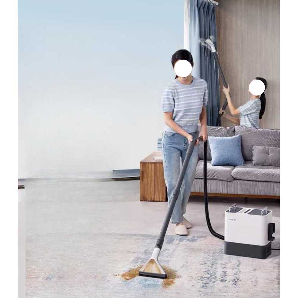 산업용 카페트 스팀 청소기 바닥 세척 살균기 소파 단일상품 - 상품 이미지