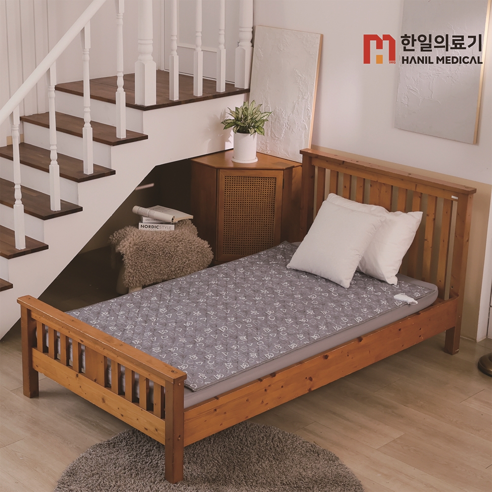 전자파없는 EMF 국산 한일의료기 탄소매트 카본 전기매트 전기요 전기장판 슈퍼싱글, 110x180cm, 오보석