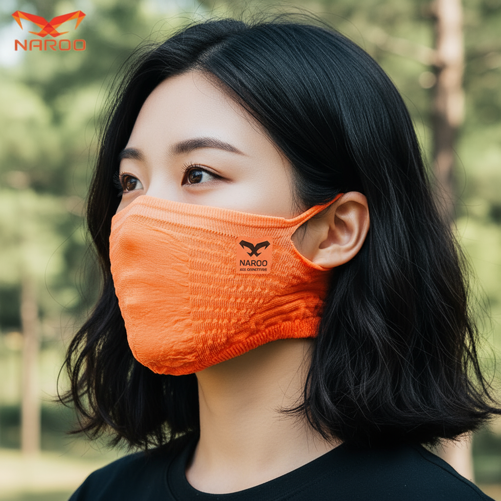 나루마스크 러닝 마스크 A1S 초경량 바라클라바 운동 자전거 - 상품 이미지