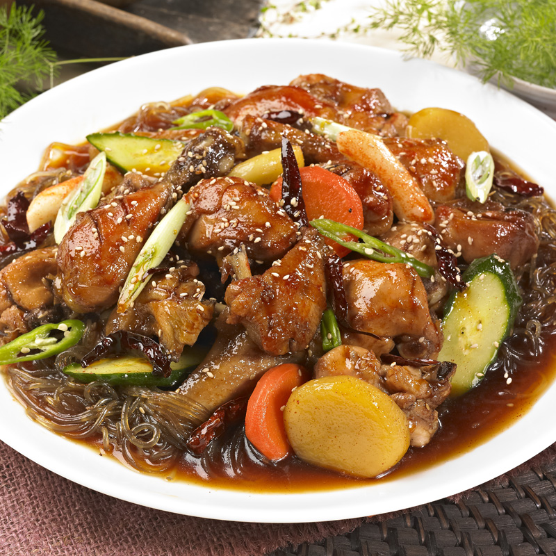 찜닭 500g 소스 양념 분말 볶음 간장찜닭 해물찜닭 - 상세 이미지 2