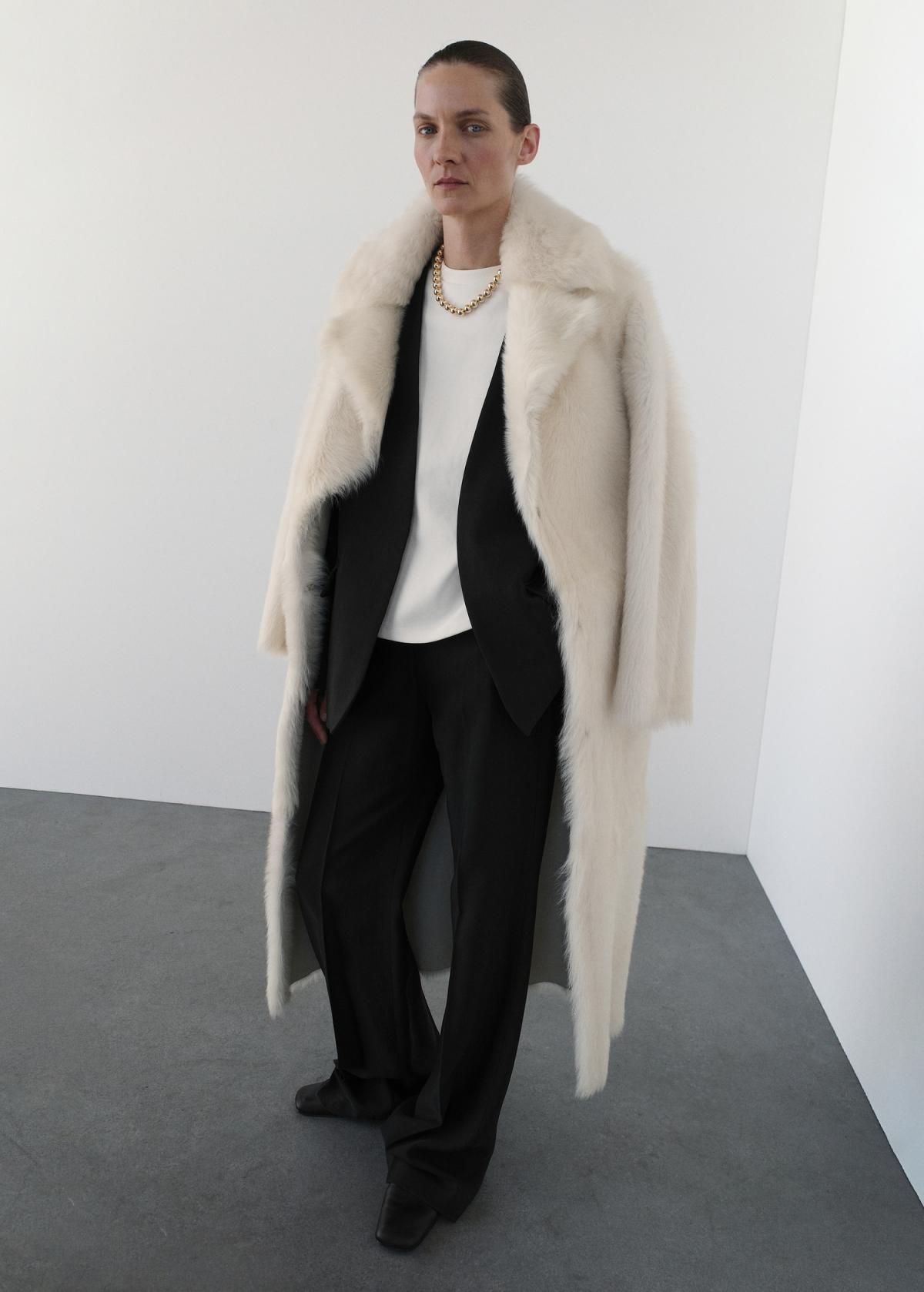 망고 테크니컬 스트레이트 슬랙스 팬츠 17016363 NEGRO - 상세 이미지 3