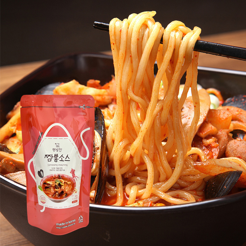 짬뽕 80g 소스 양념 분말 볶음 국물 간 중식요리 - 메인 이미지