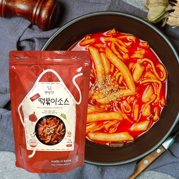 떡볶이소스 보통맛1kg 양념 분말 가루 - 상세 이미지 4