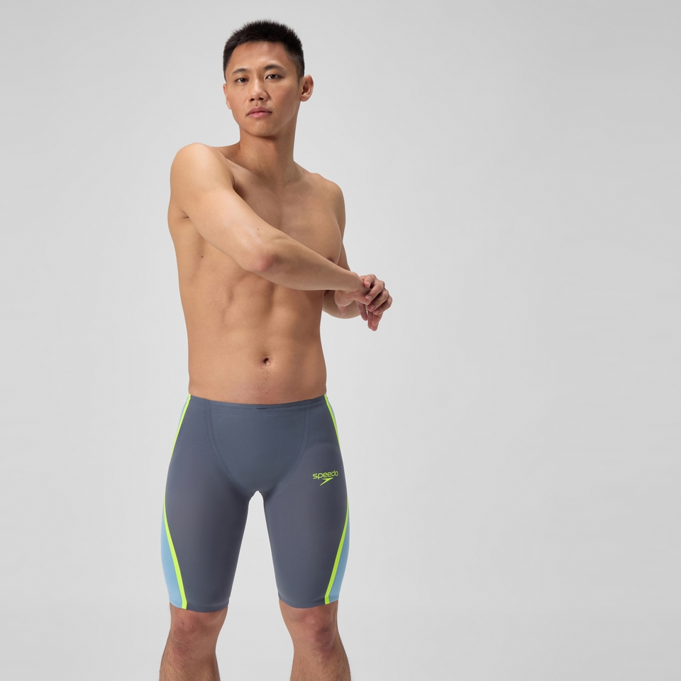 스피도 Fastskin LZR Pure Intent 2.0 High Waist Jammer Gray/Blue - 상세 이미지 5