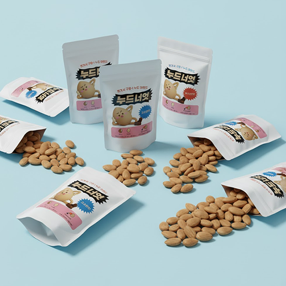 껍질 벗겨서 구운 누드로스팅 아몬드 누드너엇 바삭한맛, 200g, 1개 - 상세 이미지 3