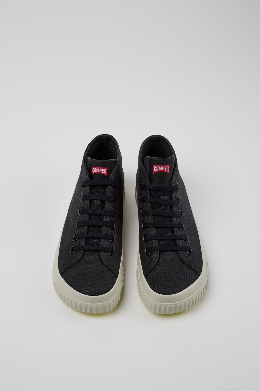 캠퍼 리사이클 코튼 스니커즈 Peu Roda K400742-007 BLACK - 상세 이미지 4
