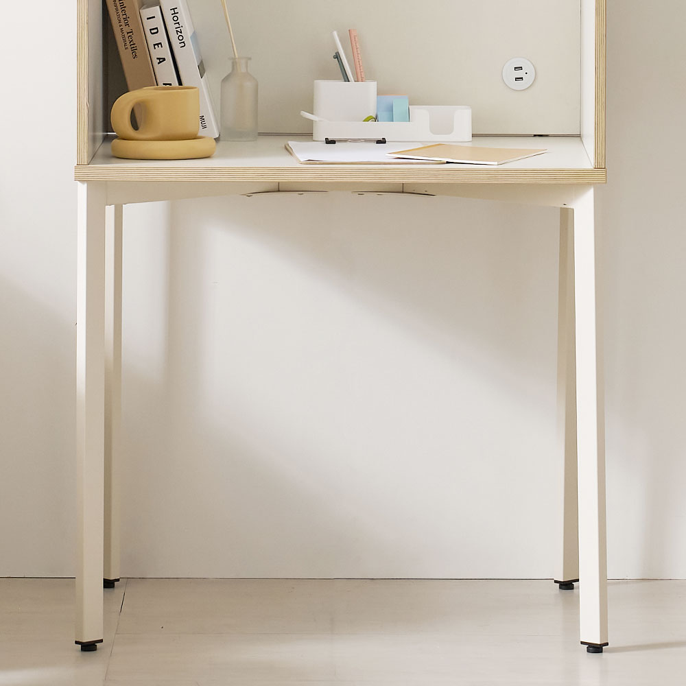 오즈 다용도 철제 책상 공부 컴퓨터 모던 테이블 800