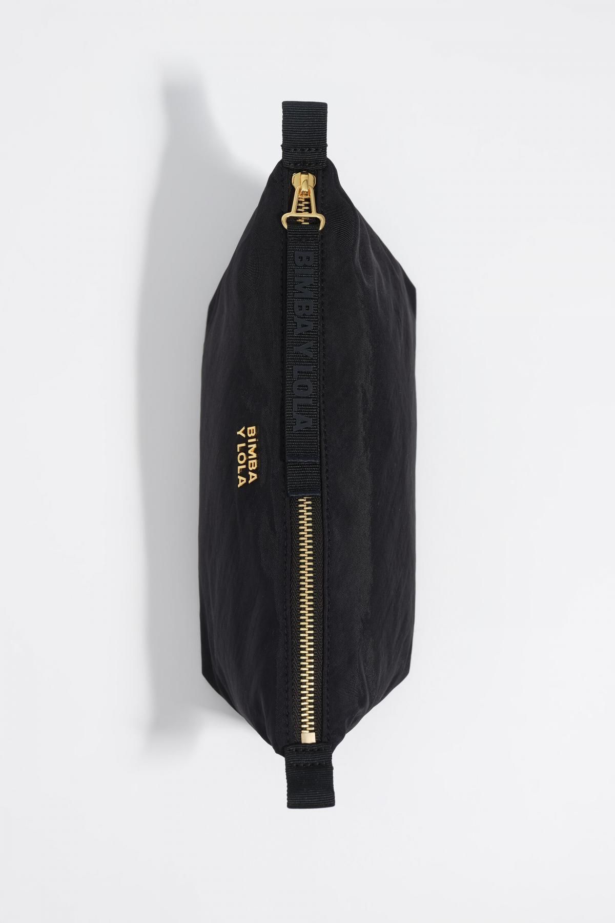 빔바이롤라 나일론 소프트 미디움 블랙 코스메틱 파우치 252BBI415.21000 BLACK - 상세 이미지 4