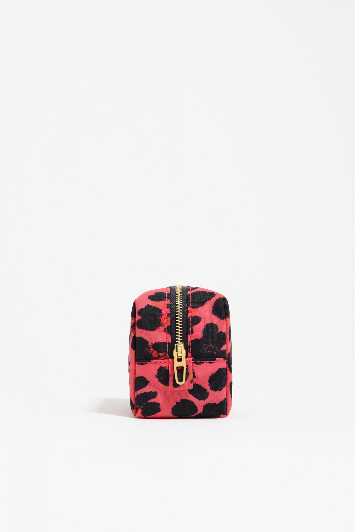 빔바이롤라 레오파드 패턴 일렉트릭핑크 나일론 코스메틱 파우치 252BBK431.11340 LEOPARD ELECTRIC PINK - 상세 이미지 2
