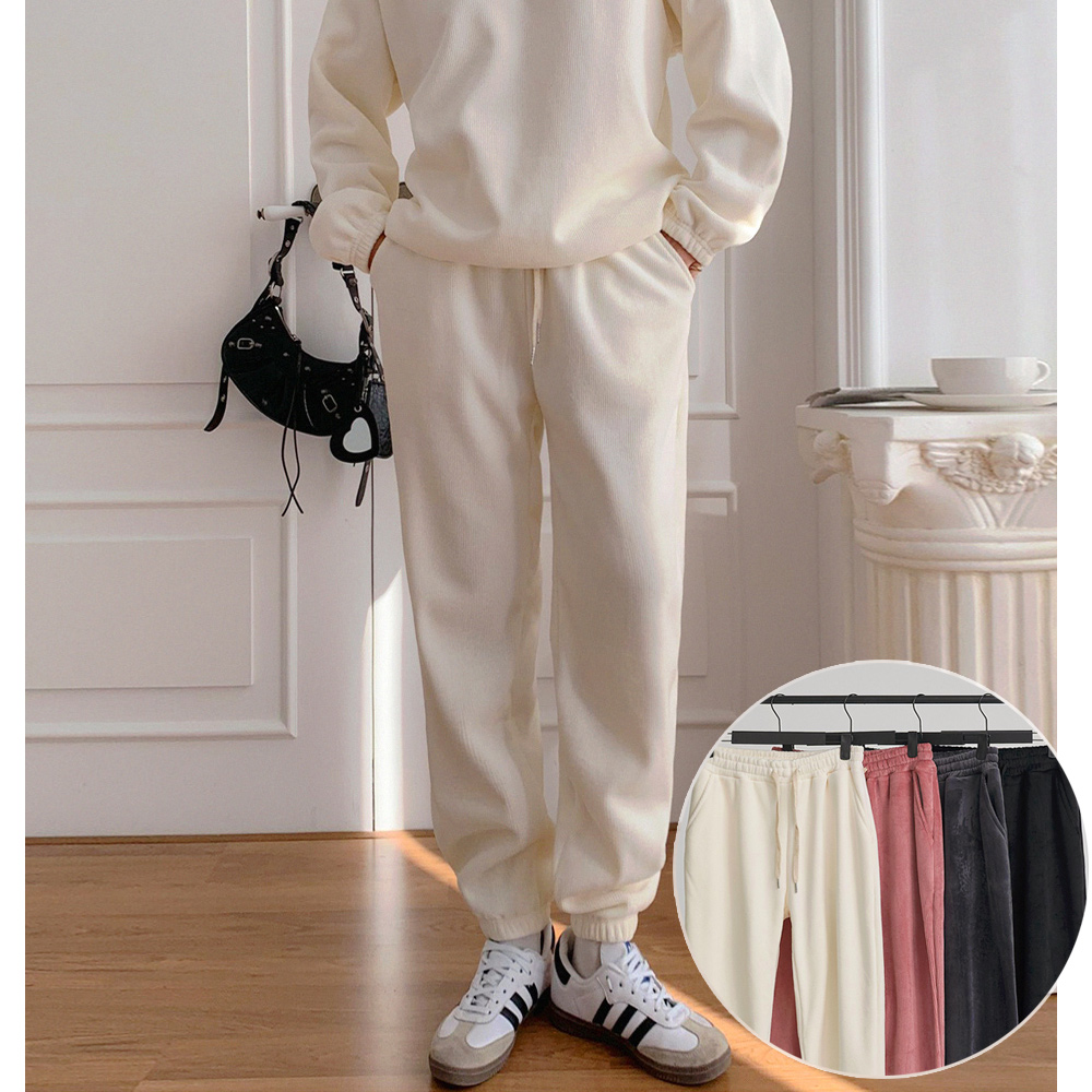 도톰한 골덴 조거 트레이닝 세트 상하의 원데이핏 ONeday fit - 상품 이미지