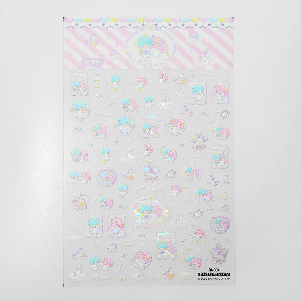 리틀트윈스타 드림클라우드 네일스티커 (RN004) (H-5c) - 상세 이미지 4
