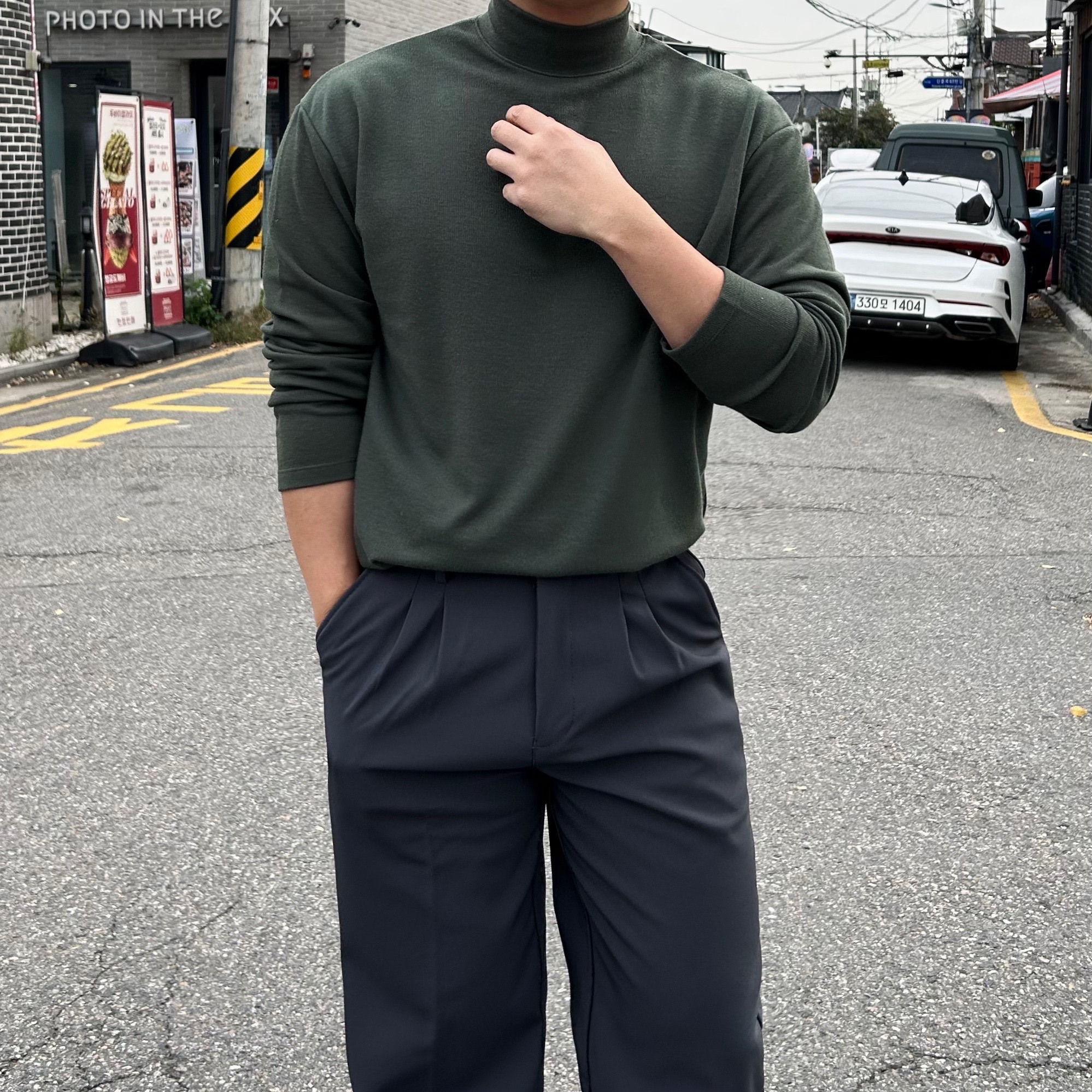 1+1 남자반폴라 남자폴라티 - 상세 이미지 4
