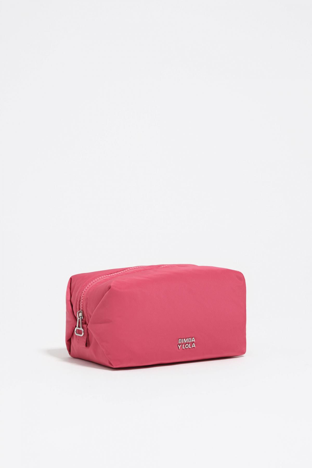 빔바이롤라 다크핑크 소프트 나일론 라지 메이크업 파우치 252BBI484.10302 DARK PINK - 상품 이미지