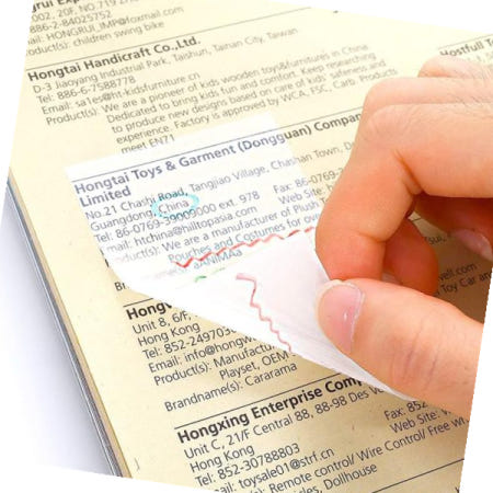 투명포스트잇 투명 포스트잇 점착 메모지